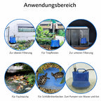 Aquarium Bottom Siphon Pump | Submersible Suction-Cup Mount