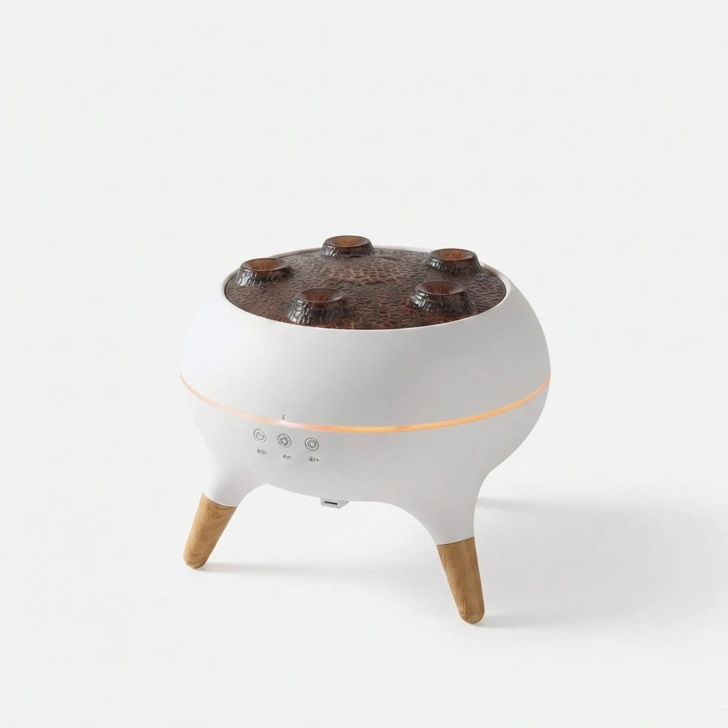Aroma Diffuser | Cloud-Mist Effect & LED Light | Remote Control Included