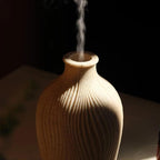 Aroma Diffuser & Humidifier | Vase-Shaped Boho Design & USB-Powered | 80 ml