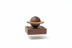 Aroma Diffuser | Orbit-Carved Wood & Magnetic Base | No Power Needed