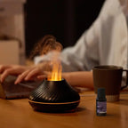 Aroma Diffuser | Ultra-Quiet Misting & Soft Flame | 130 ml