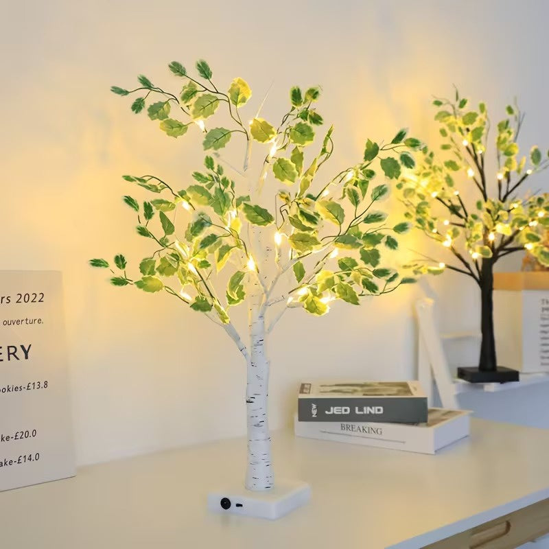 Artificial Birch Tree LED Light