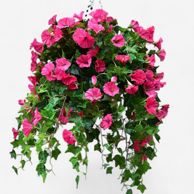 Artificial Morning Glory Hanging Flowers