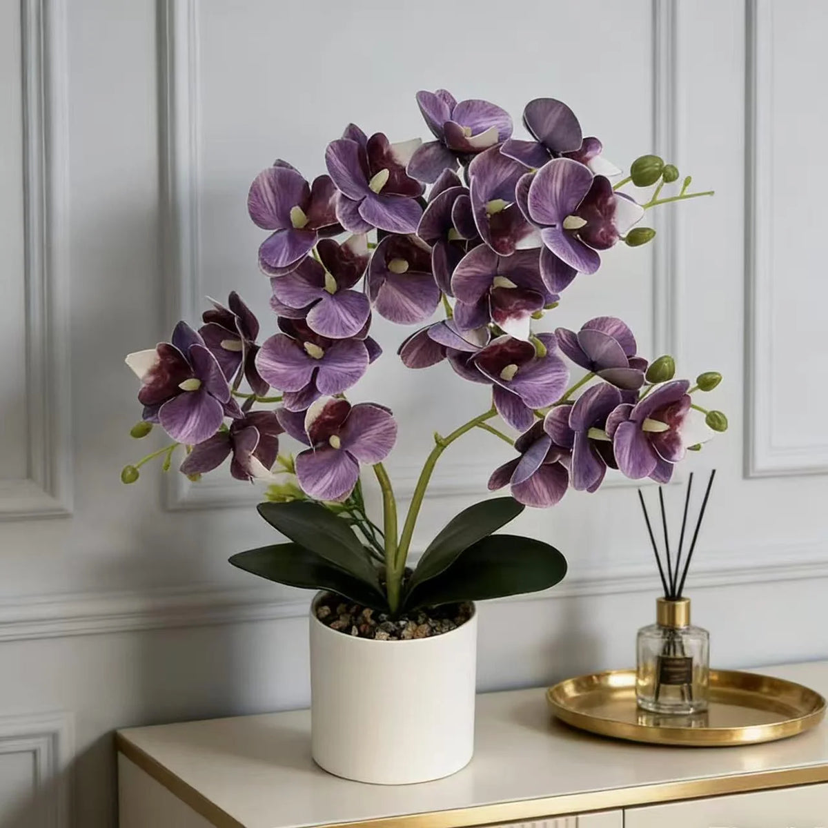 Artificial Orchid Plant | Realistic Design & Low-Maintenance