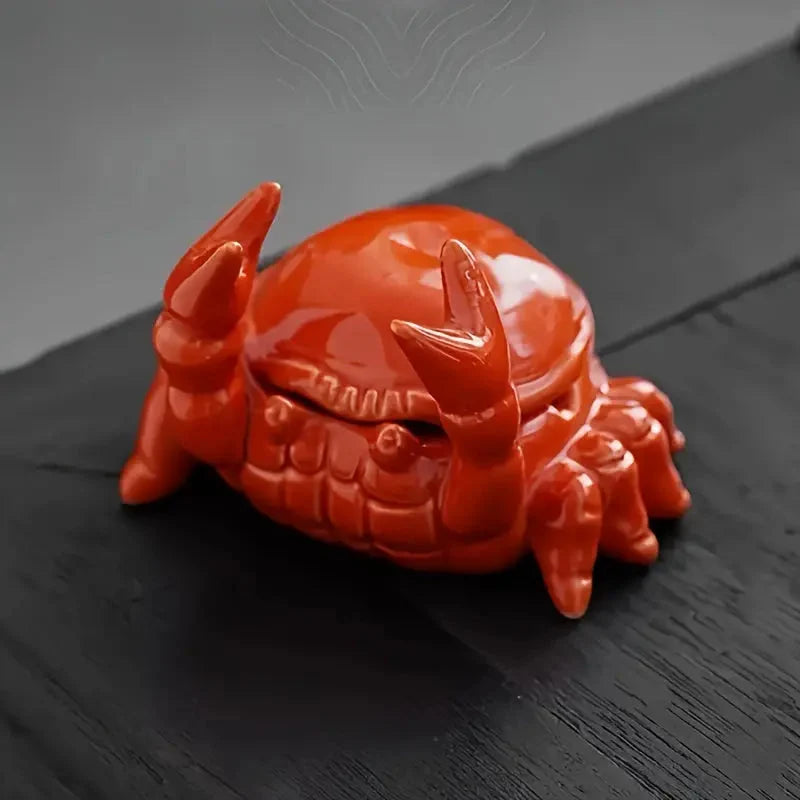 Ashtray | Crab-Shaped & Removable Lid