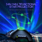 Aurora Northern Lights Projector | Dual-Lens & Bluetooth Speaker