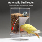 Bird Feeder | Automatic Feed Flow & Spill-Proof | Weather-Resistant