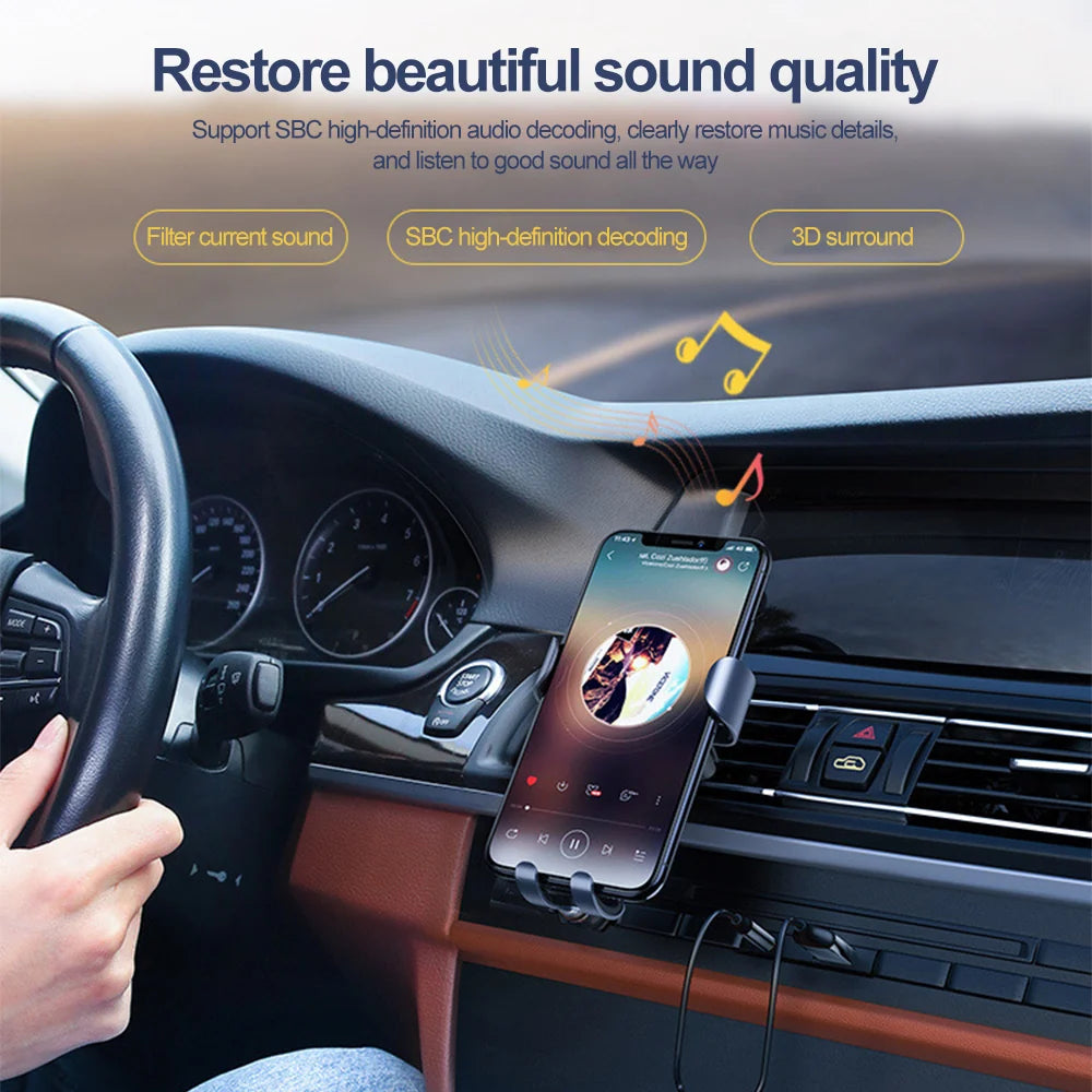 Aux Adapter | Bluetooth 5.3 & Hands-Free Calling