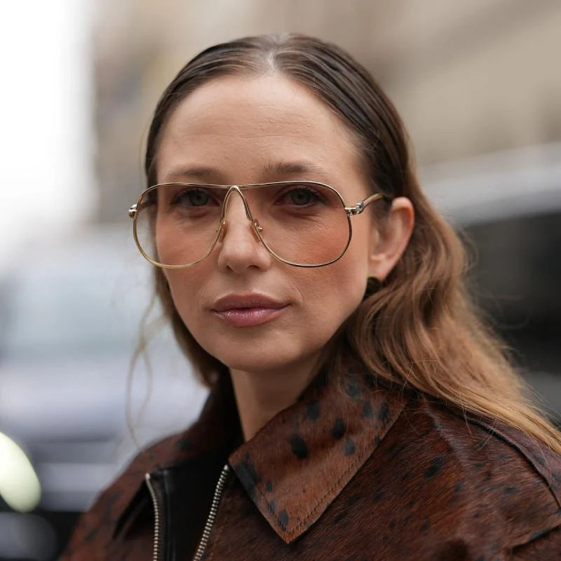 Aviator Sunglasses | Metal Frame & Gradient Lenses