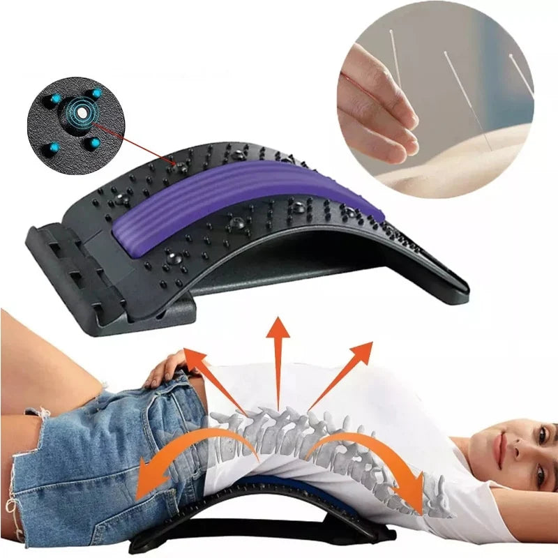 Back Massage Board | Magnetic Therapy & Massage Points | 3-Level Adjustable