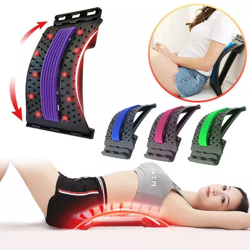 Back Massage Board | Magnetic Therapy & Massage Points | 3-Level Adjustable