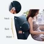 Back Wedge Pillow | Adjustable Ergonomic Support & Plush Cover
