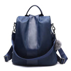 Backpack | Anti-Theft & Waterproof Synthetic Leather | 3-Way Convertible