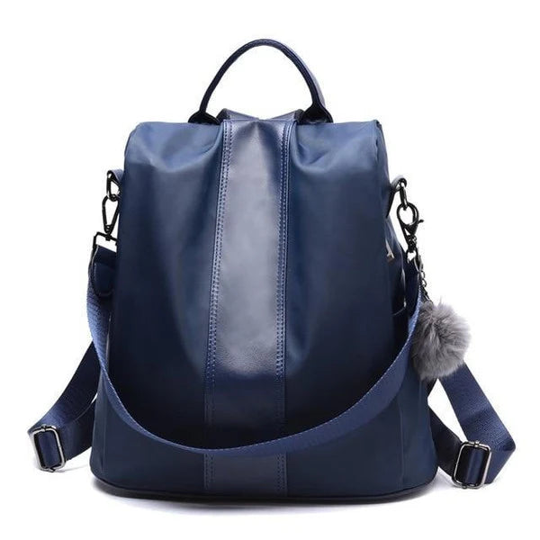 Backpack | Anti-Theft & Waterproof Synthetic Leather | 3-Way Convertible