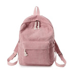 Backpack | Corduroy & Padded Laptop Compartment | Fits 14-Inch Laptop