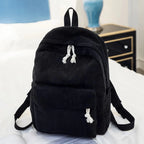 Backpack | Corduroy & Padded Laptop Compartment | Fits 14-Inch Laptop