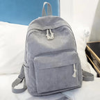 Backpack | Corduroy & Padded Laptop Compartment | Fits 14-Inch Laptop