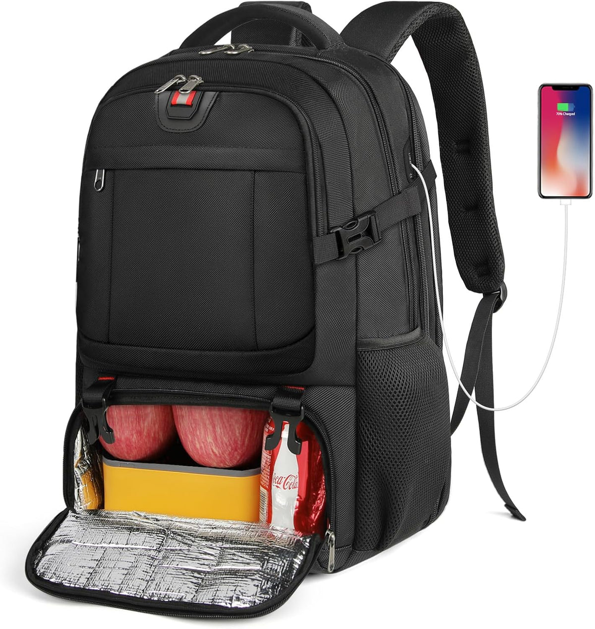 Backpack | Insulated Lunch Compartment & Padded Laptop Sleeve | 50 L