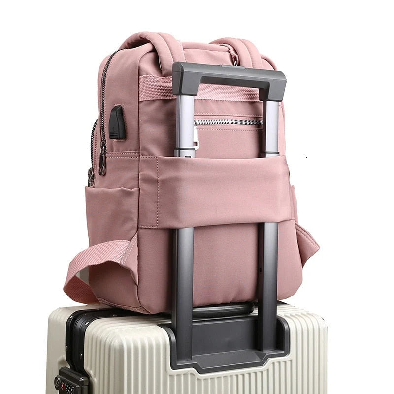 Backpack | USB Charging & Anti-Theft | Water-Resistant Nylon
