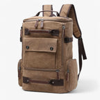 Backpack | Vintage Canvas & Ergonomic Straps | 15-Inch Laptop Compartment