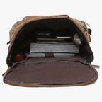 Backpack | Vintage Canvas & Ergonomic Straps | 15-Inch Laptop Compartment