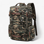 Backpack | Vintage Canvas & Ergonomic Straps | 15-Inch Laptop Compartment
