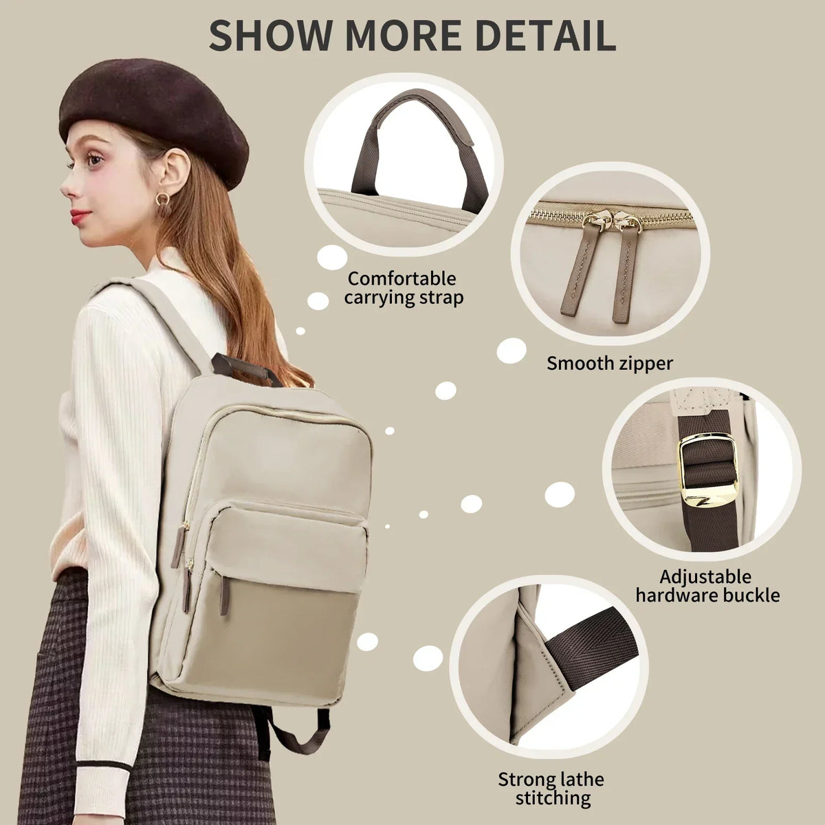 Backpack | Water-Repellent & Multi-Compartment | 20–35 L