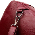 Backpack | Water-Resistant Sheepskin Leather & Anti-Theft Back Pocket