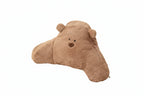 Backrest Cushion | Teddy-Shaped Ergonomic Lumbar Support | 20 x 11.8 in