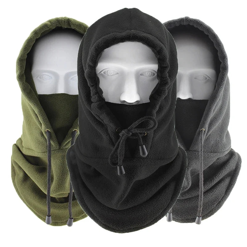 Balaclava Mask | Polar Fleece, Windproof & Breathable | Adjustable Drawstring