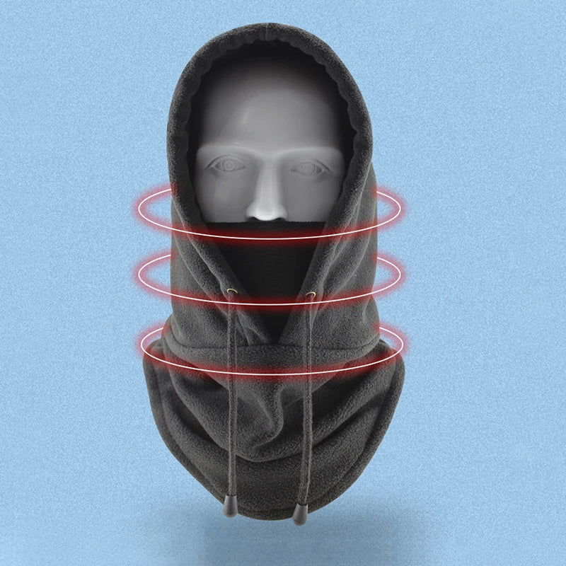 Balaclava Mask | Polar Fleece, Windproof & Breathable | Adjustable Drawstring