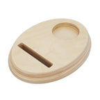 Balance Board | Non-Slip Cork Base & Wooden Deck