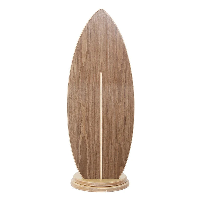 Balance Board | Non-Slip Cork Base & Wooden Deck