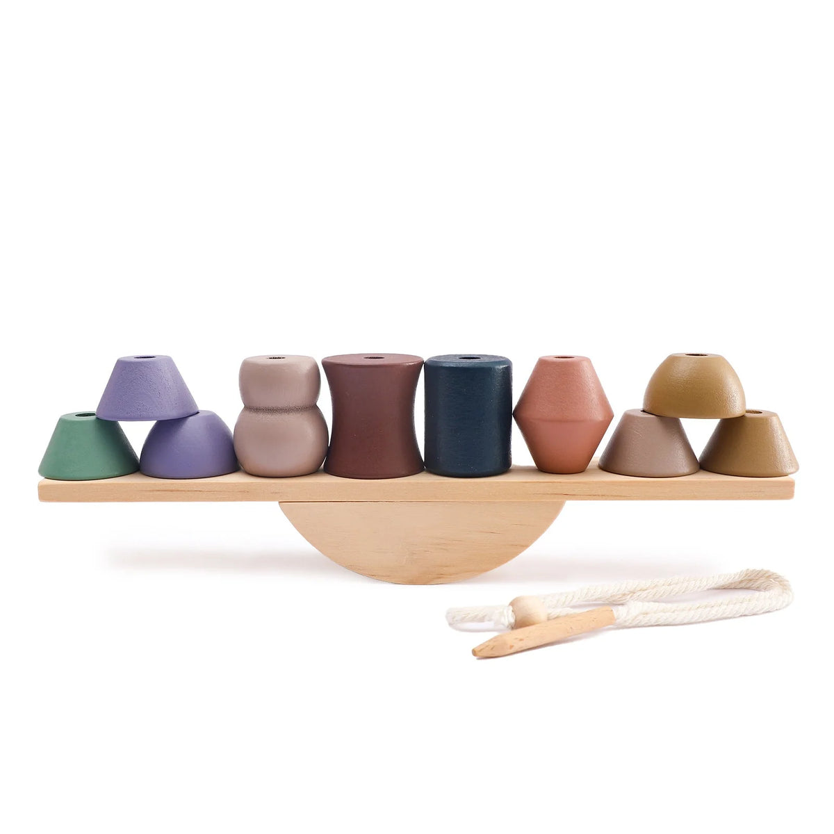 Balancing Toy | Beech & Pine Wood, Non-Toxic Paint | Ages 2+