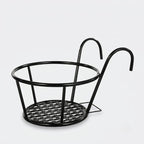 Balcony Pot Holder | Hook-On No-Drill Design | 3-Pack