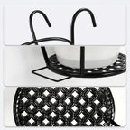 Balcony Pot Holder | Hook-On No-Drill Design | 3-Pack