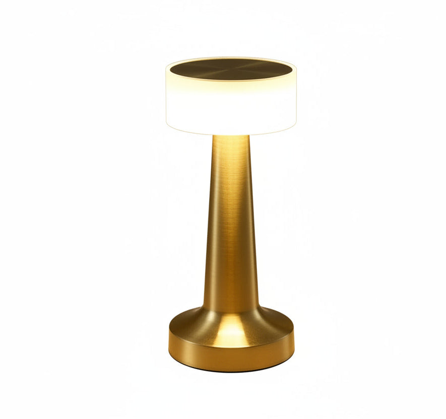 Bar Table Lamp | Retro Design, USB Charging & Three-Level Dimming
