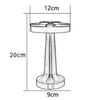 Bar Table Lamp | Retro Design, USB Charging & Three-Level Dimming