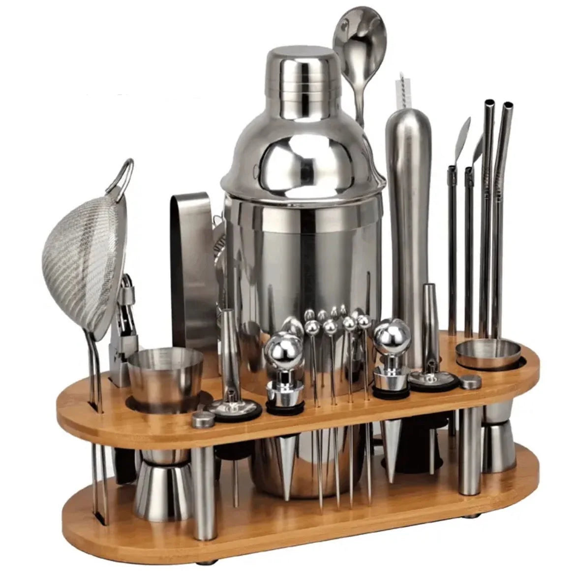 Bartender Set | Stainless Steel & Professional-Grade | 23-Piece
