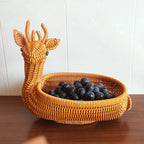 Basket | Woven Duck-Shaped & Decorative Storage