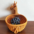 Basket | Woven Duck-Shaped & Decorative Storage