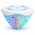 Bath Light Projector | Colorful & Rotating Projections | Water-Safe