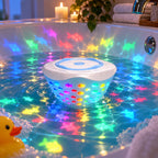 Bath Light Projector | Colorful & Rotating Projections | Water-Safe