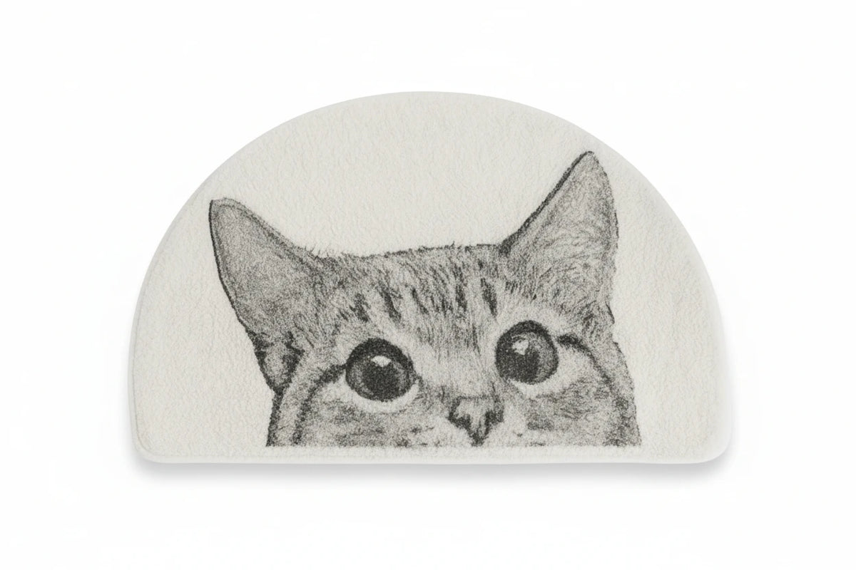 Bath Mat | Plush Polyester & Non-Slip Backing