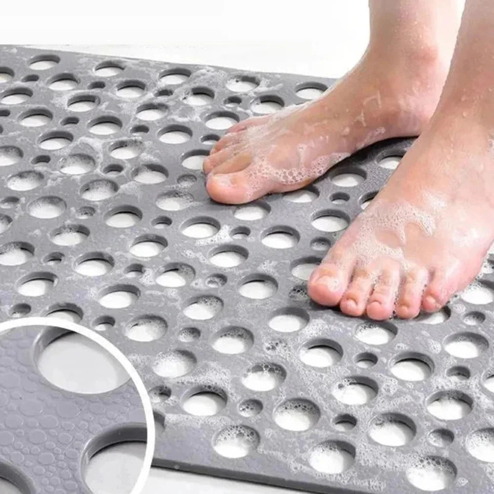 Bath Mat | Suction Cup & Drain Holes | Multiple Sizes