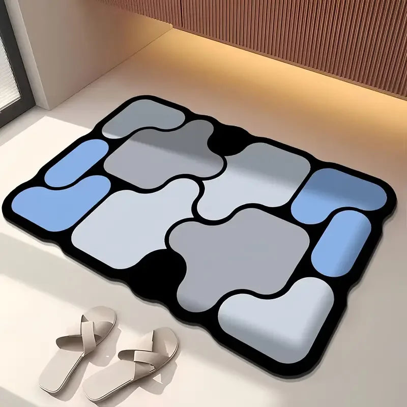 Bathroom Mat | Absorbent & Double-Sided Non-Slip | 40 x 60 & 50 x 80 cm