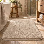 Bathroom Rug | Plush Absorbent Microfiber With Non-Slip Backing