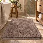 Bathroom Rug | Plush Absorbent Microfiber With Non-Slip Backing