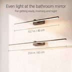 Bathroom Vanity Light | Aluminum Diffused LED | Natural White Light