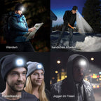 Beanie Hat | Cotton Knit & Removable LED | One Size Fits All